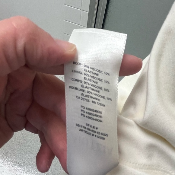 Wilfred Saturn Midi Dress- Large colour creame - Picture 13 of 14